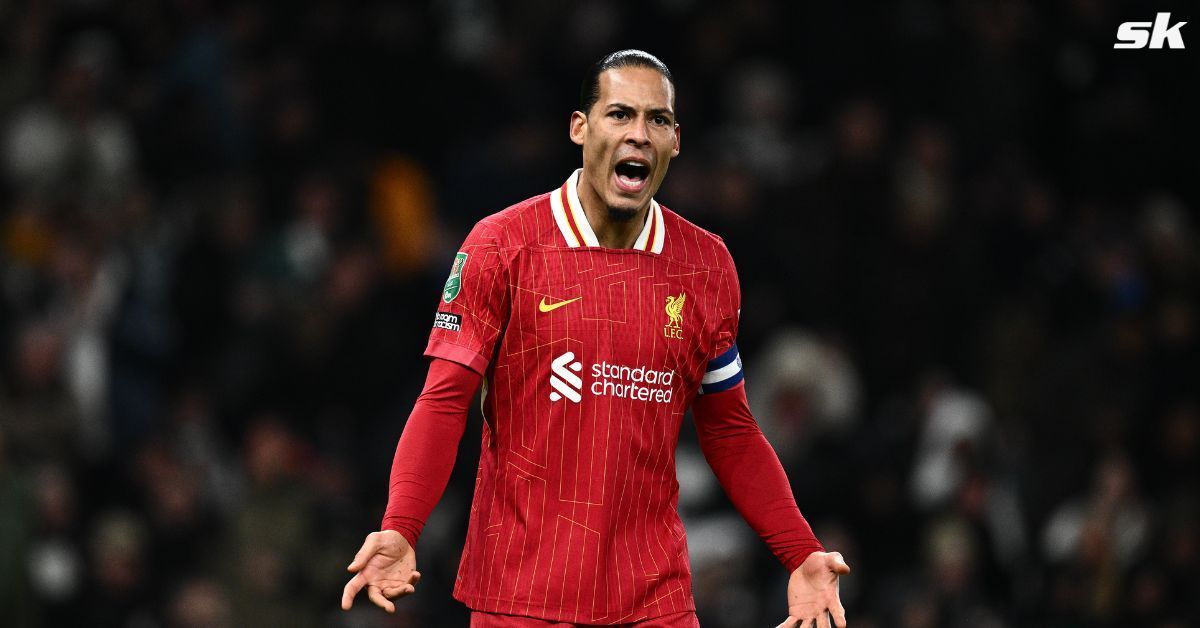 Liverpool captain Virgil van Dijk (image via getty)