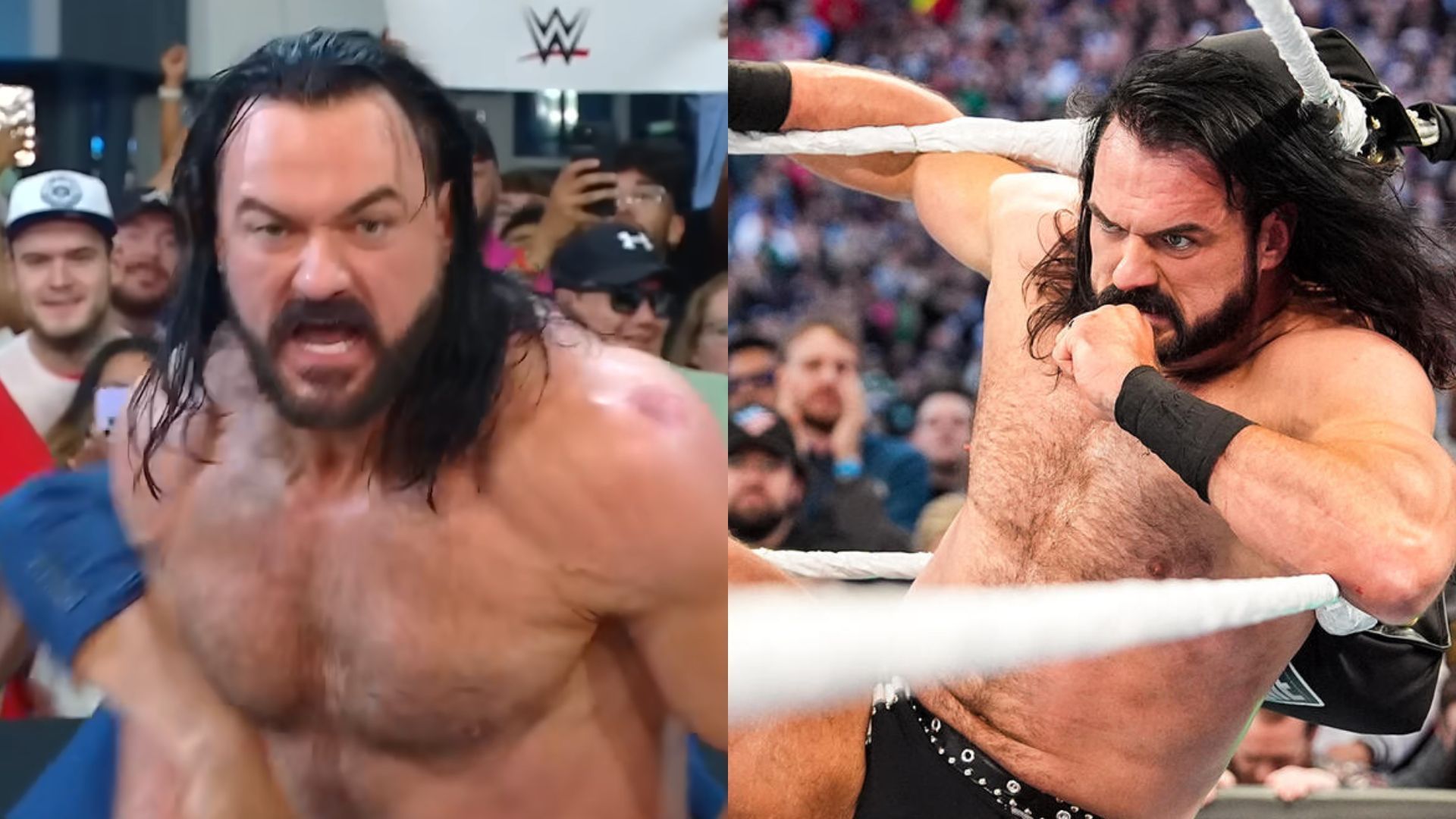 Drew McIntyre is a former WWE Champion. [Images source: WWE