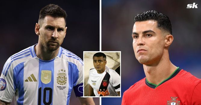 Barcelona legend Romario ranks himself as better than Cristiano Ronaldo; makes stance clear when comparing himself to Lionel Messi
