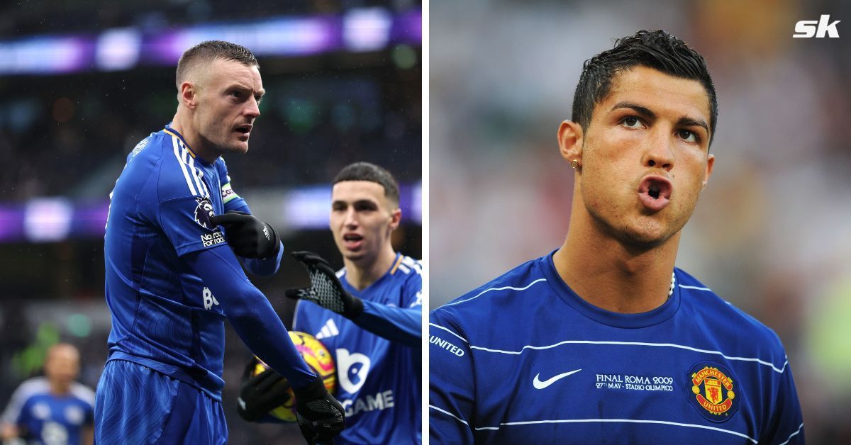 Jamie Vardy matches impressive Cristiano Ronaldo record