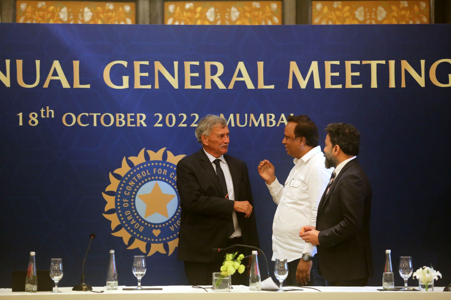 BCCI top official and former captain meet Vice President of India