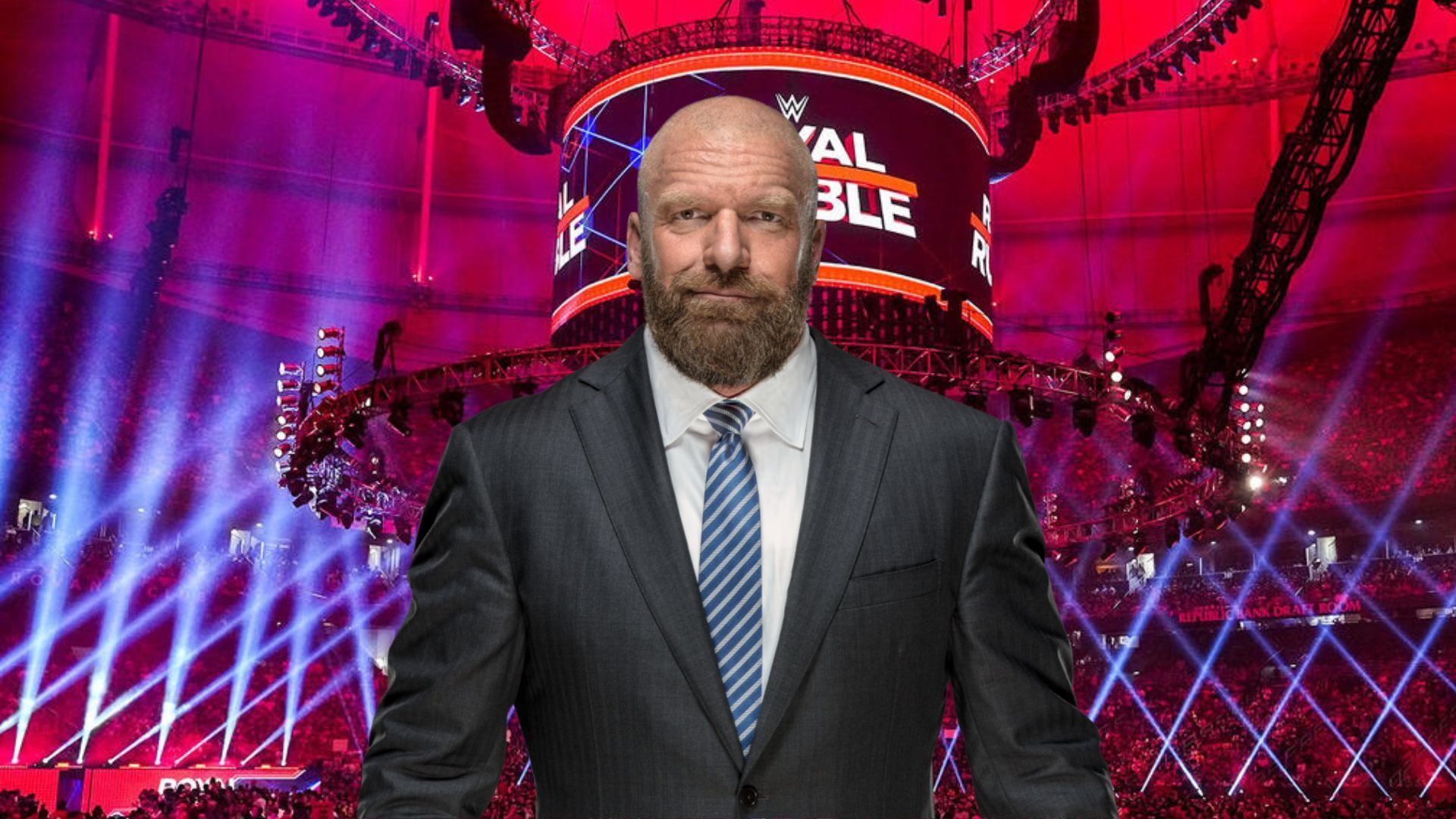 Triple H is a busy man heading into the Royal Rumble. [Image via WWE.com]