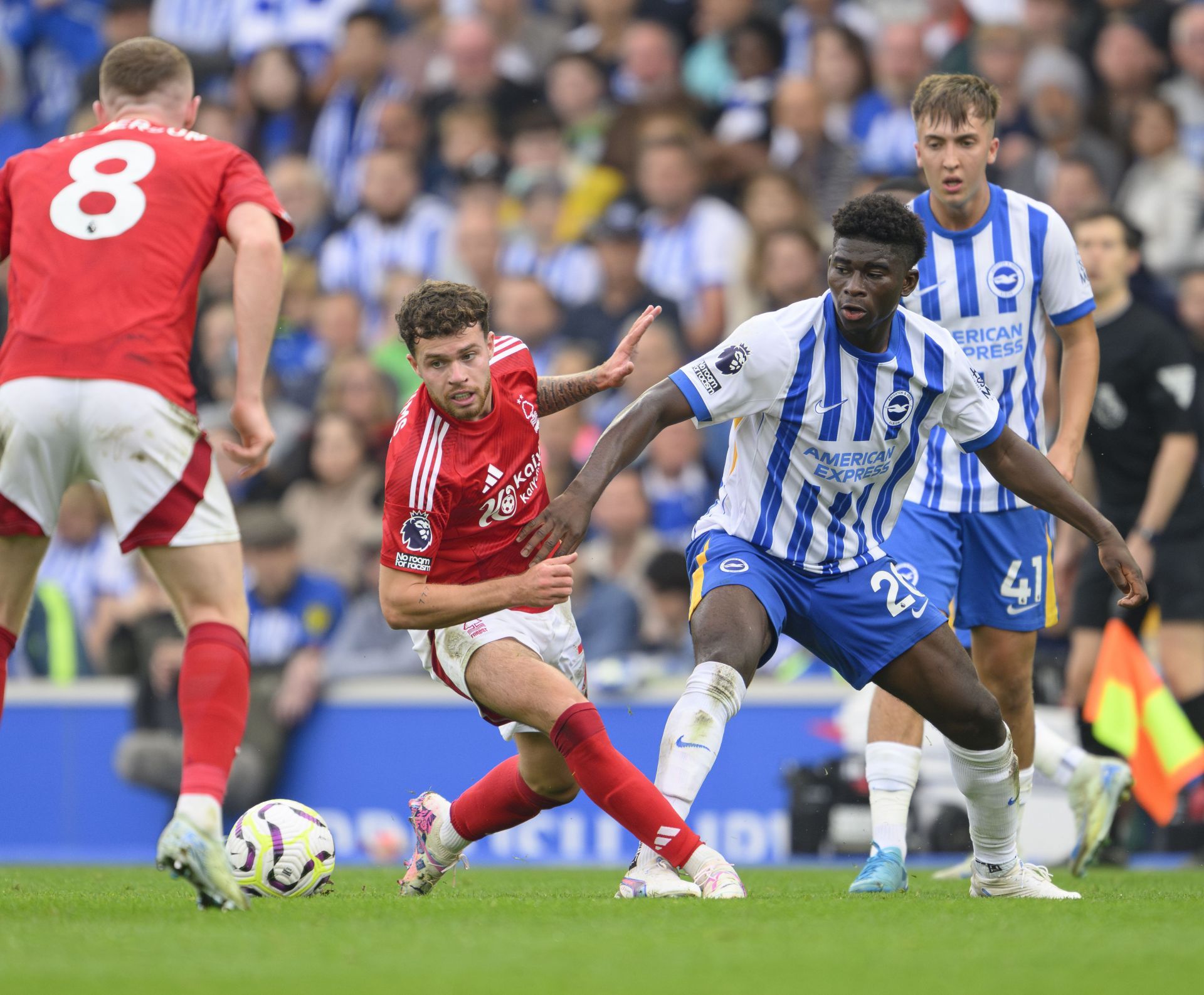 Brighton &amp; Hove Albion FC v Nottingham Forest FC - Premier League - Source: Getty