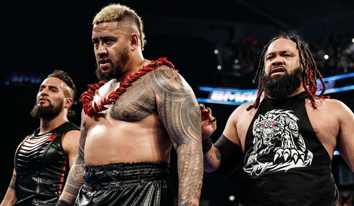 Solo Sikoa, Jacob Fatu and Tama Tonga. Photo credit: WWE.com