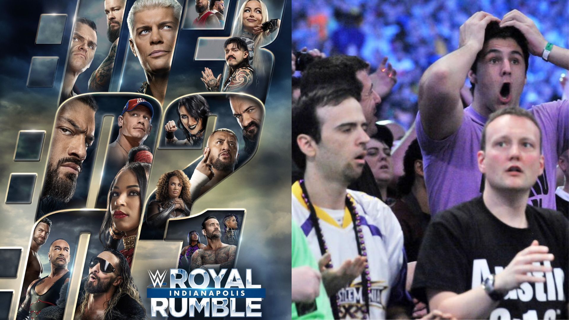 Royal Rumble 2025 is one month away. (Images via WWE.com and @TripleH on X)