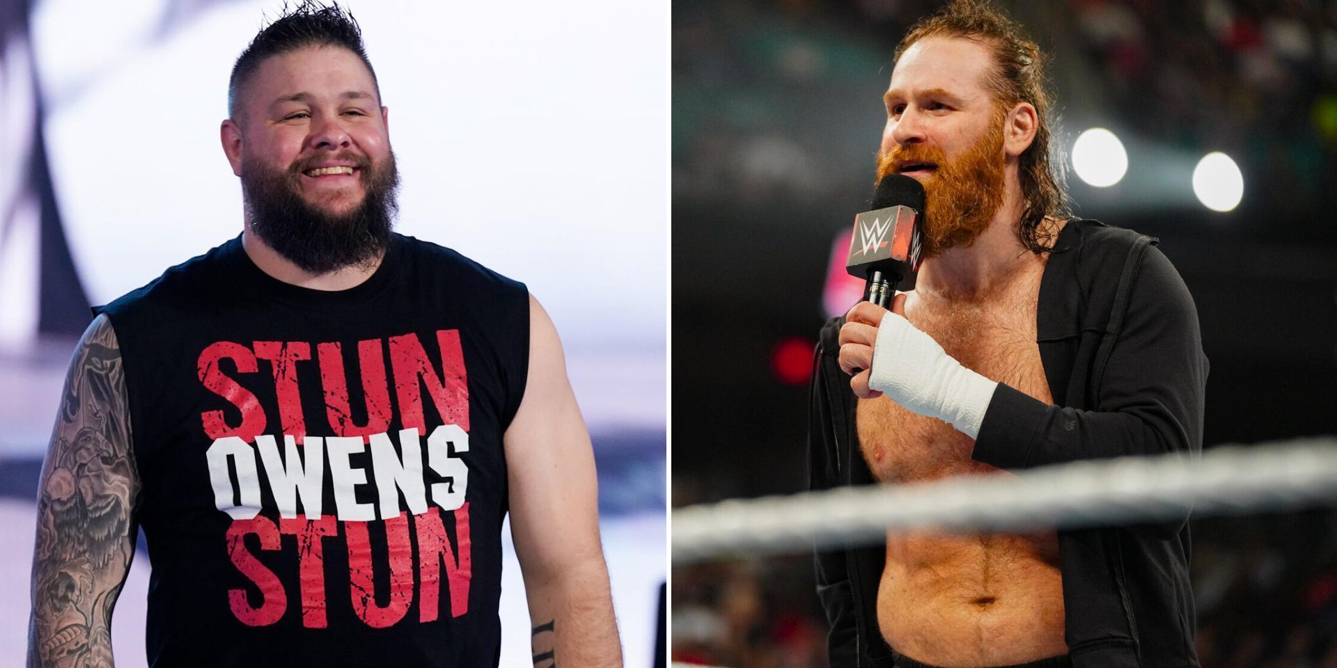 Kevin Owens and Sami Zayn are longtime friends (Images via WWE.com)