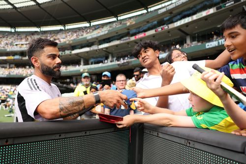 Virat Kohli has a massive fan following across the world. [P/C: Getty]