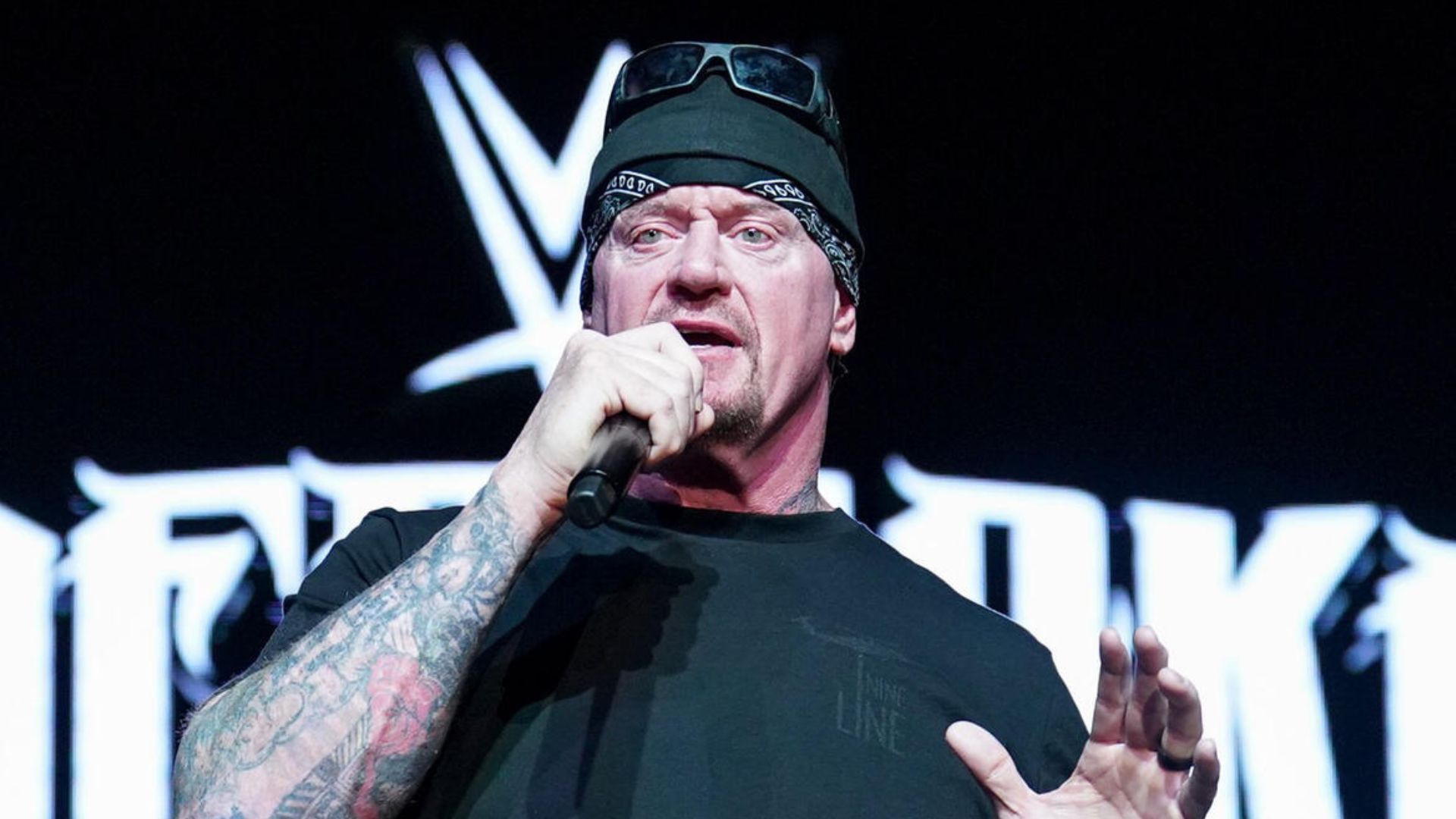 The Undertaker at his show! [Image credit: WWE.com]