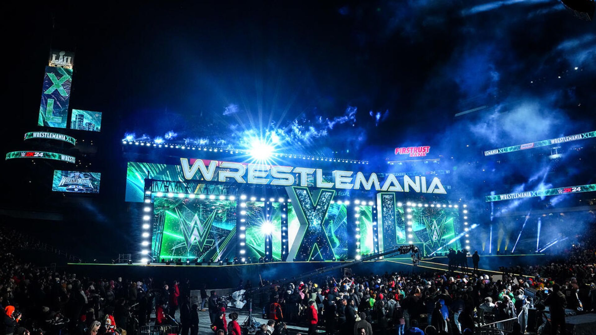 WrestleMania XL stage (Image Credits: WWE.com)