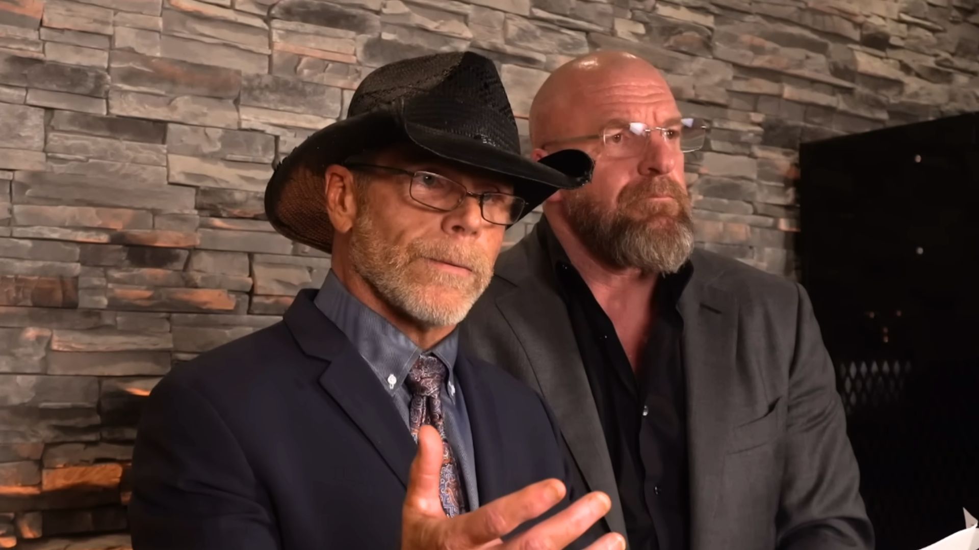 Shawn Michaels and Triple H. [Image via WWE