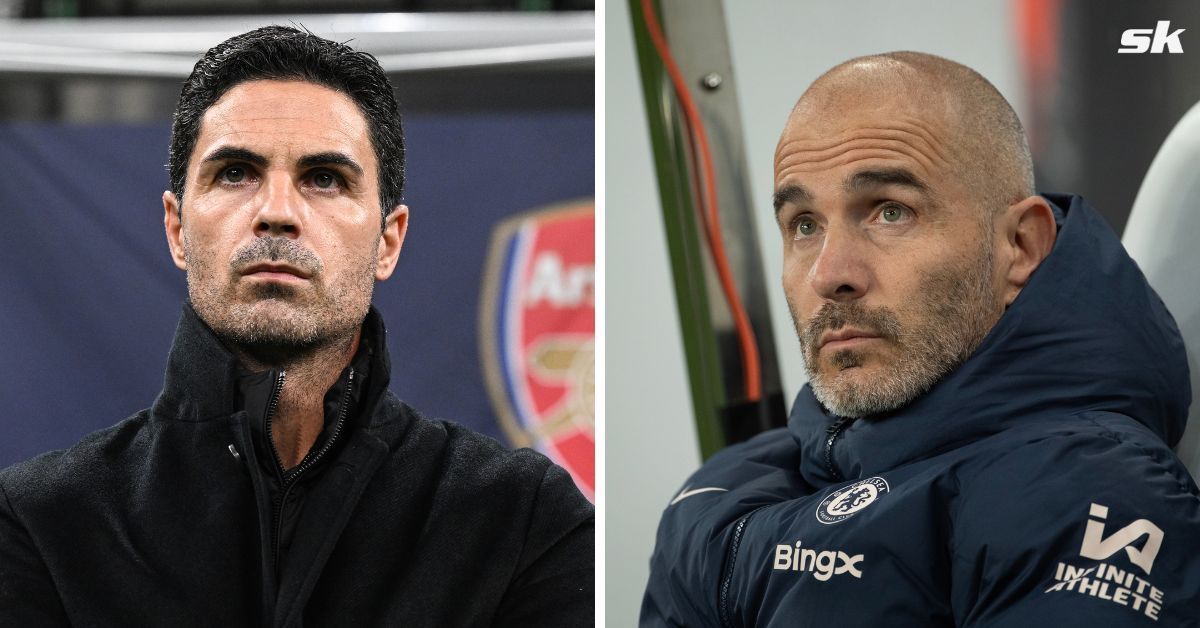 Mikel Arteta (left) and Enzo Maresca (right)