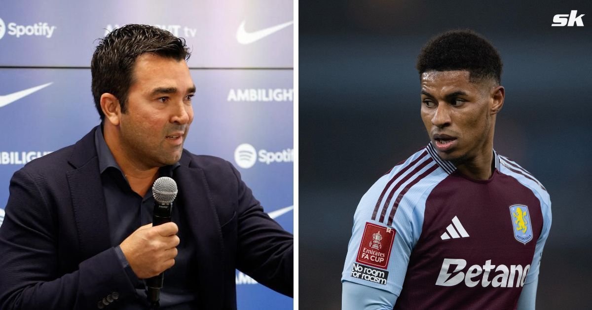 Barcelona sporting director Deco opens up on failed transfer pursuit of Marcus Rashford (Source: Both images from Getty)