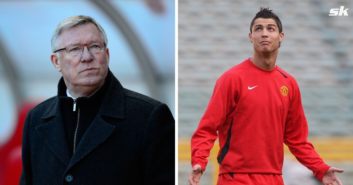 Sir Alex Ferguson and Cristiano Ronaldo