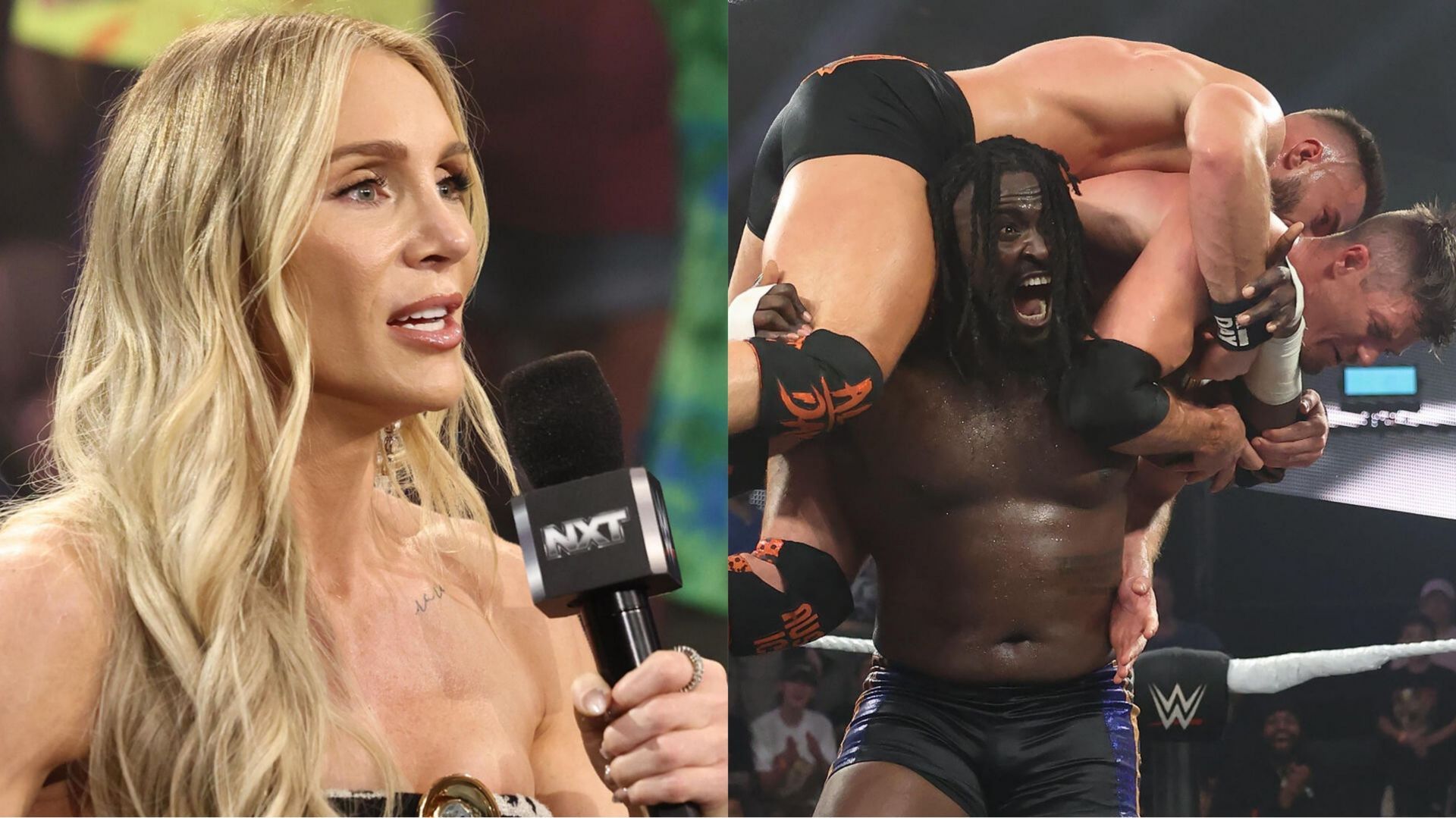 WWE NXT, Charlotte Flair, Oba Femi, Fandango, Bayley,