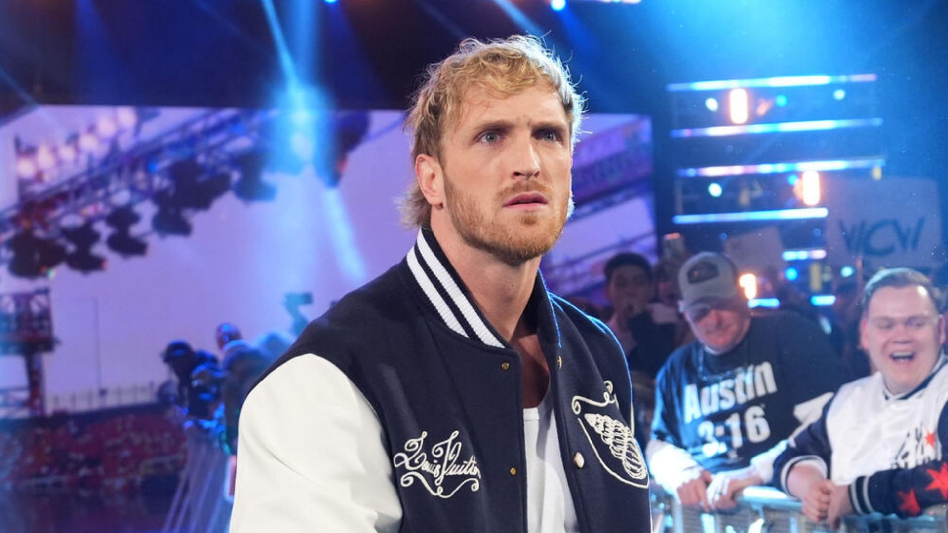 Logan Paul on Monday Night RAW! [Image credit: WWE.com]