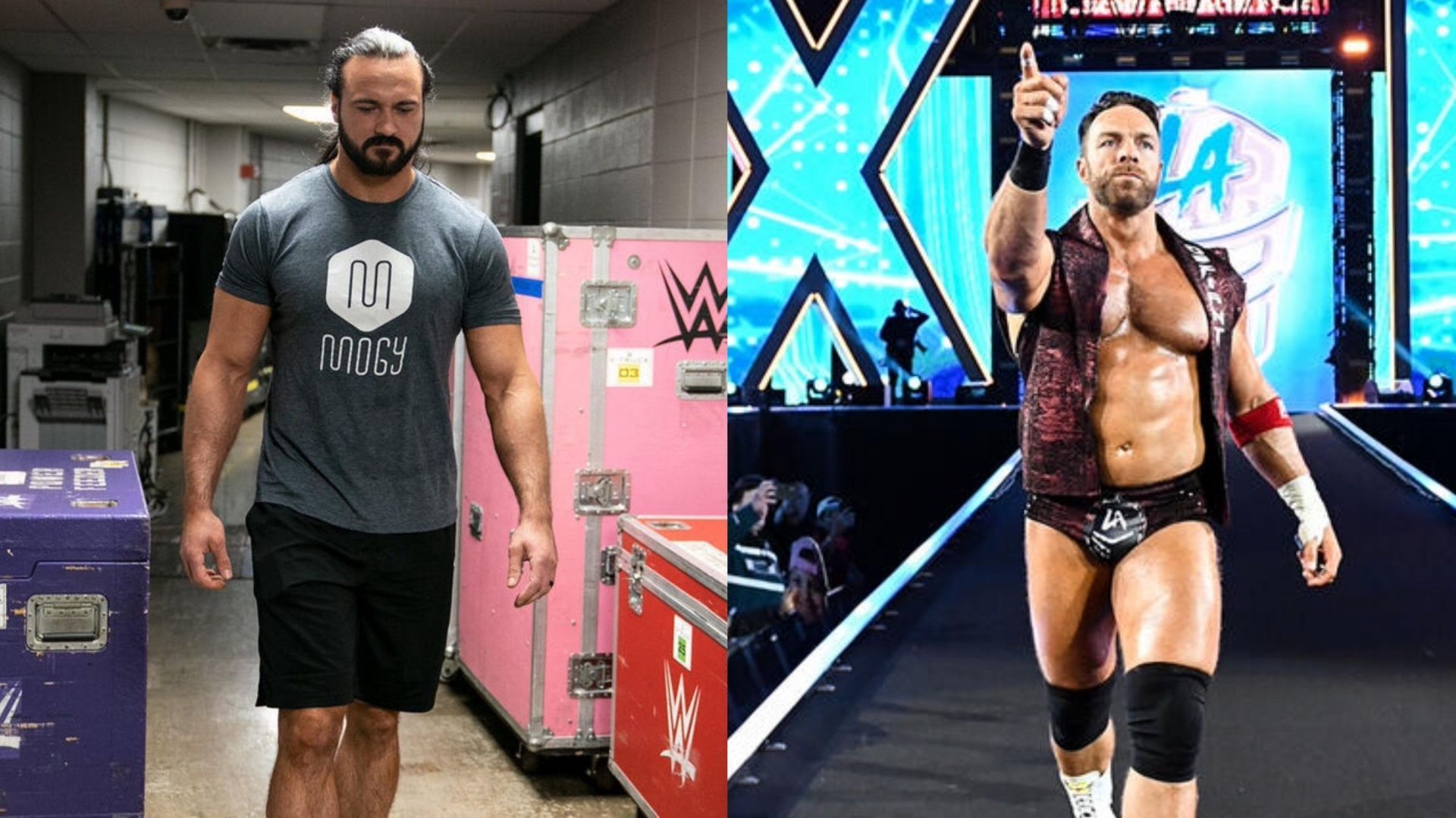 Drew McIntyre and LA Knight! (images from WWE.com)