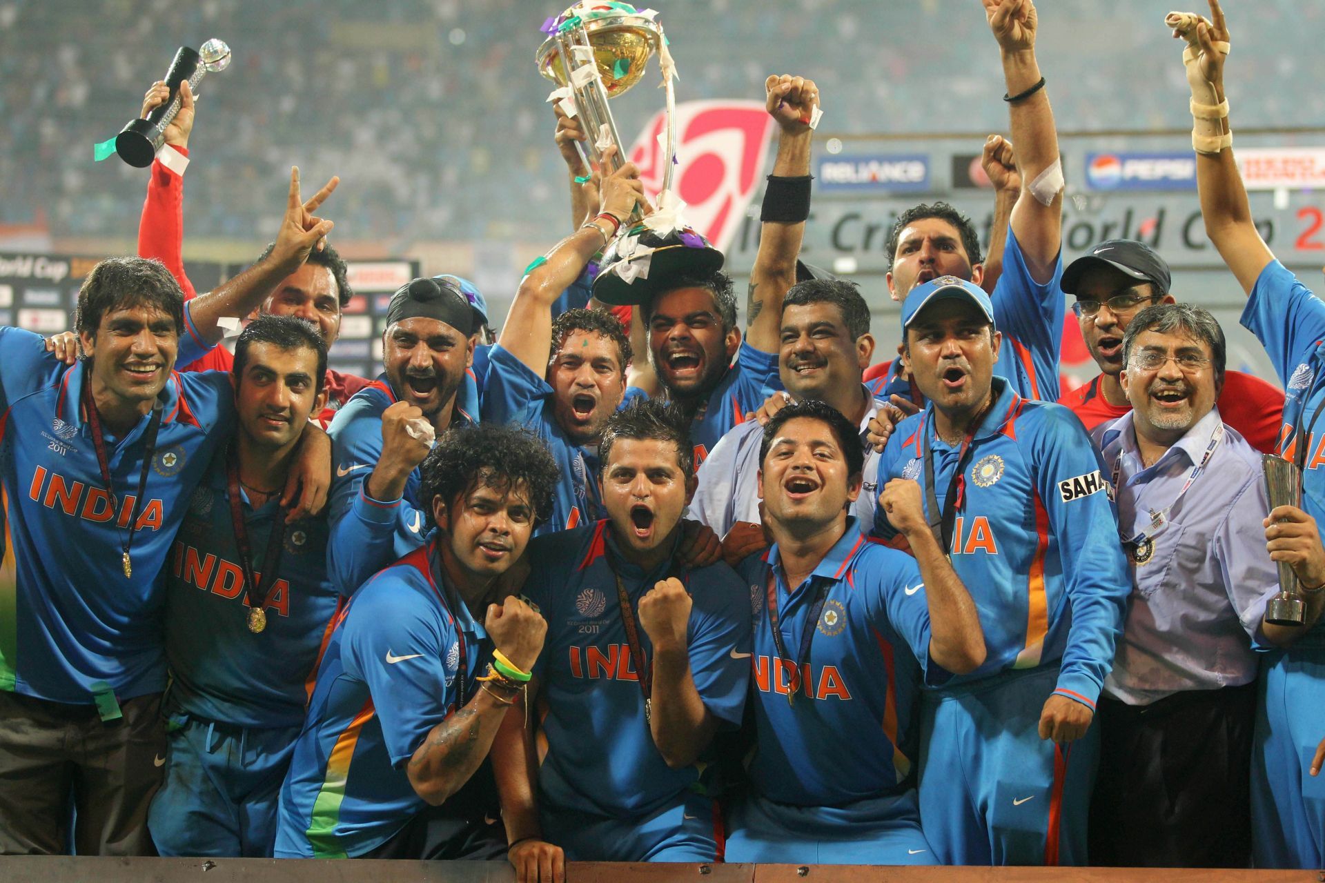 India v Sri Lanka: 2011 ICC World Cup Final - Source: Getty