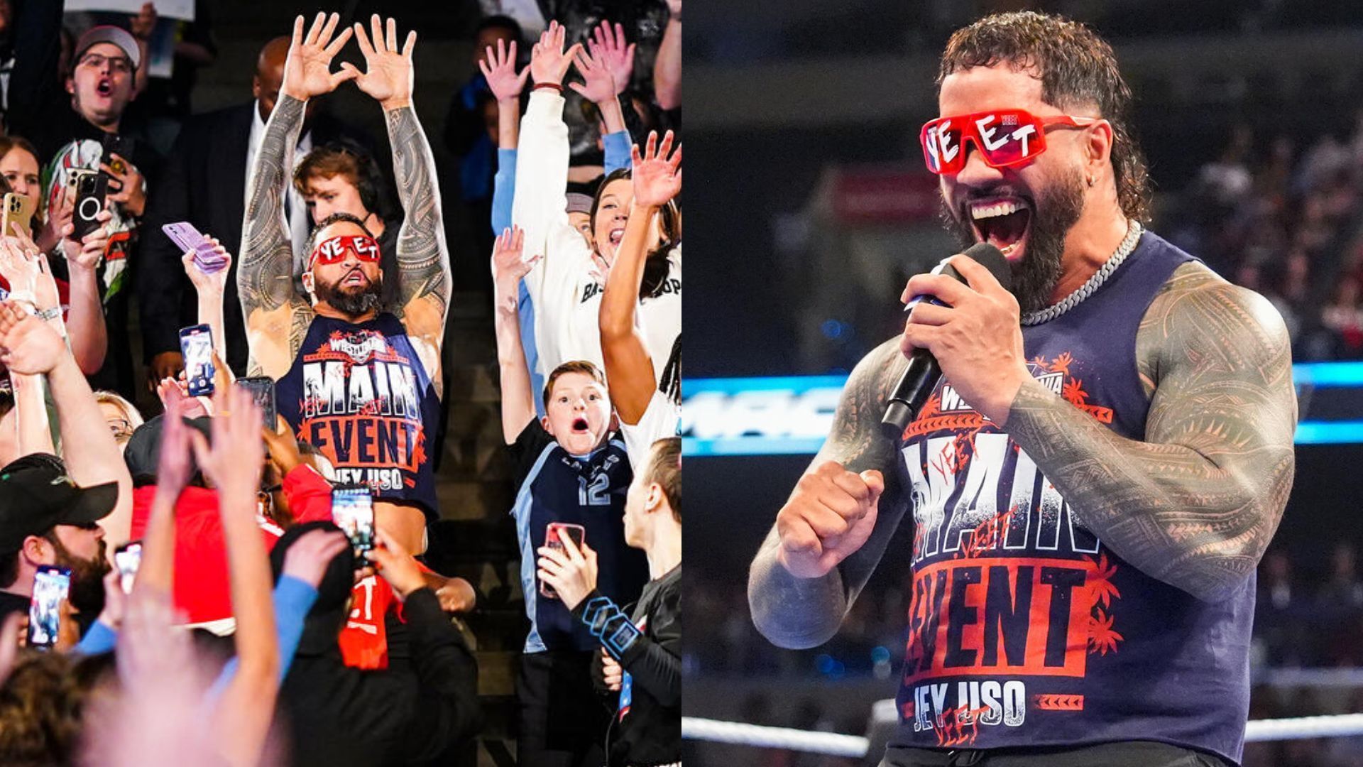 Uso kicked off RAW last night. [Image credits: WWE.com]