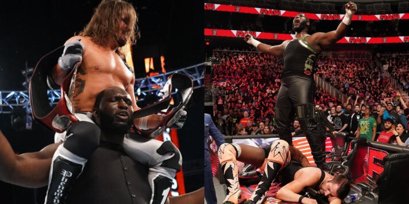 Omos last wrestled on WWE TV almost a year ago (images source: WWE.com)