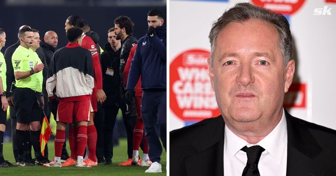 “My hero” - Arsenal fan Piers Morgan makes hilarious claim after Liverpool suffer late draw at Everton