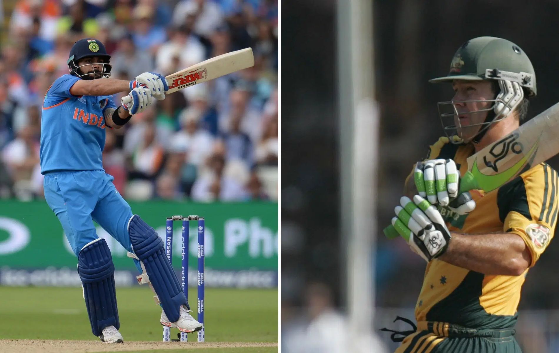 One of Kohli and Ponting have been part of all eight Champions Trophy editions [Credit: Getty]