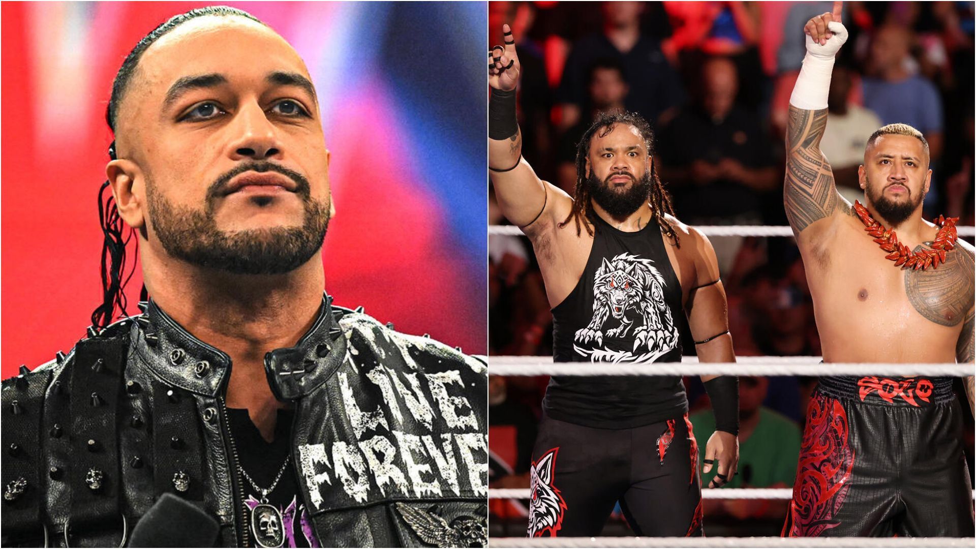 Damain Priest (L) Jacob Fatu &amp; Solo Sikoa (R) (Image credits: wwe.com)