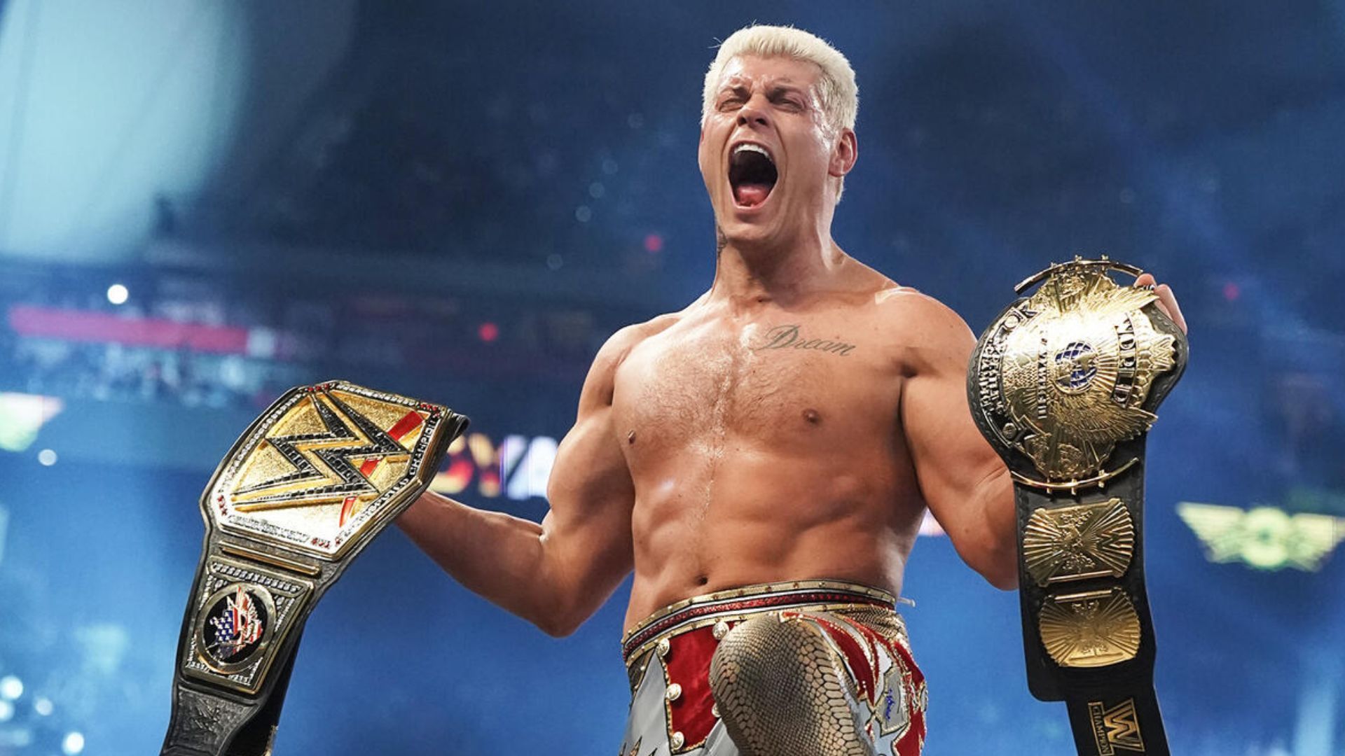 Cody Rhodes at the 2025 Royal Rumble [WWE/Courtesy]