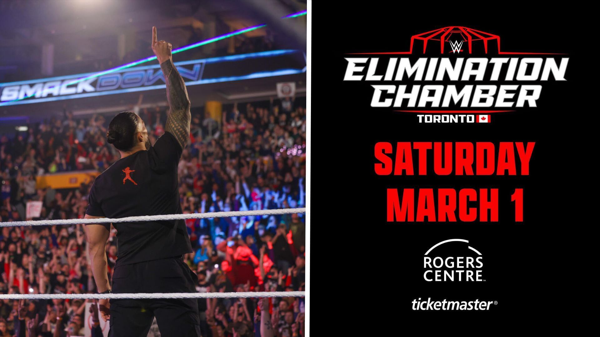 The 2025 WWE Elimination Chamber will take place in Toronto [Image Credits: WWE.com and WWE on X]