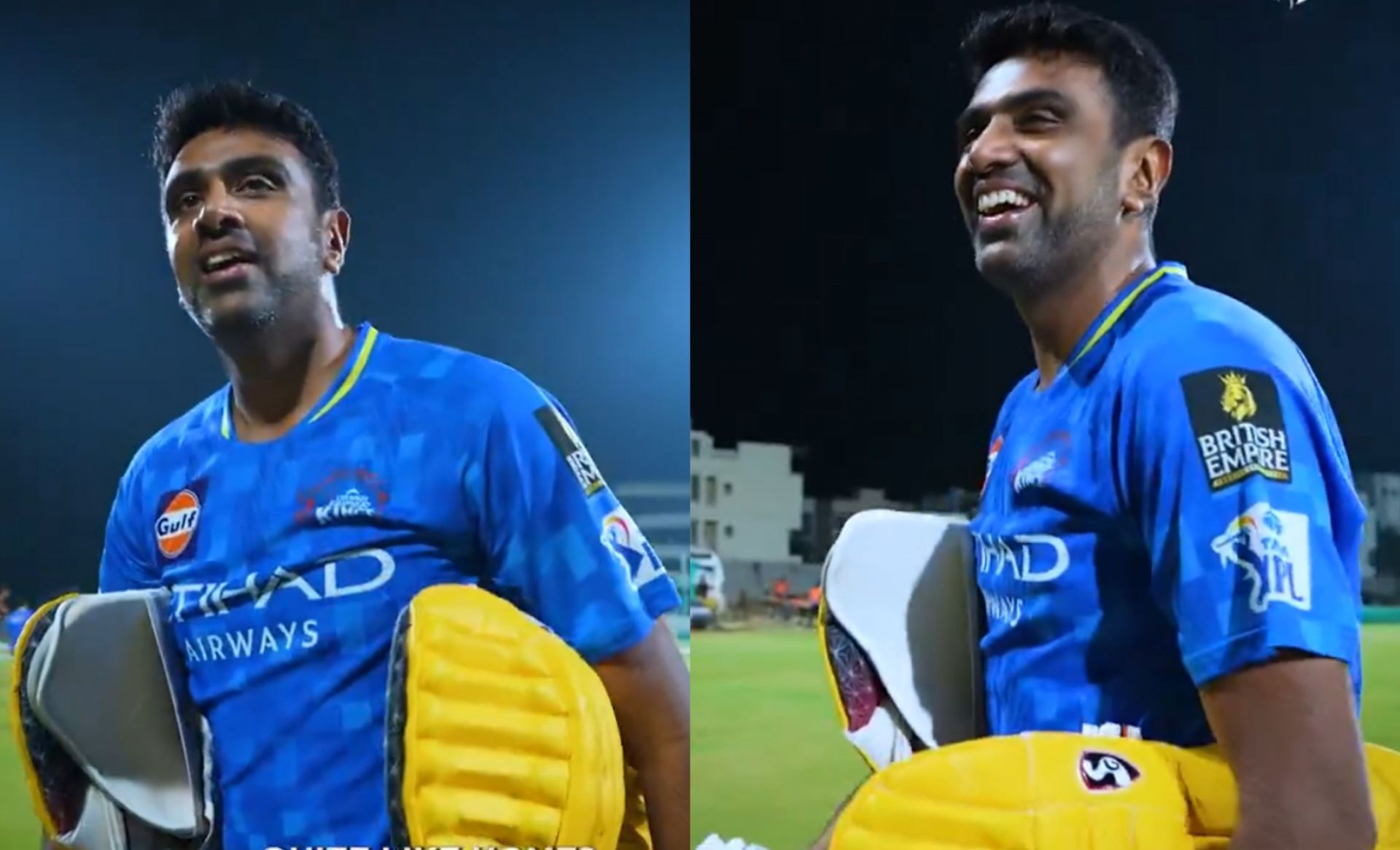 Ravichandran Ashwin in CSK training camp for IPL 2025. (Image: CSK/X)