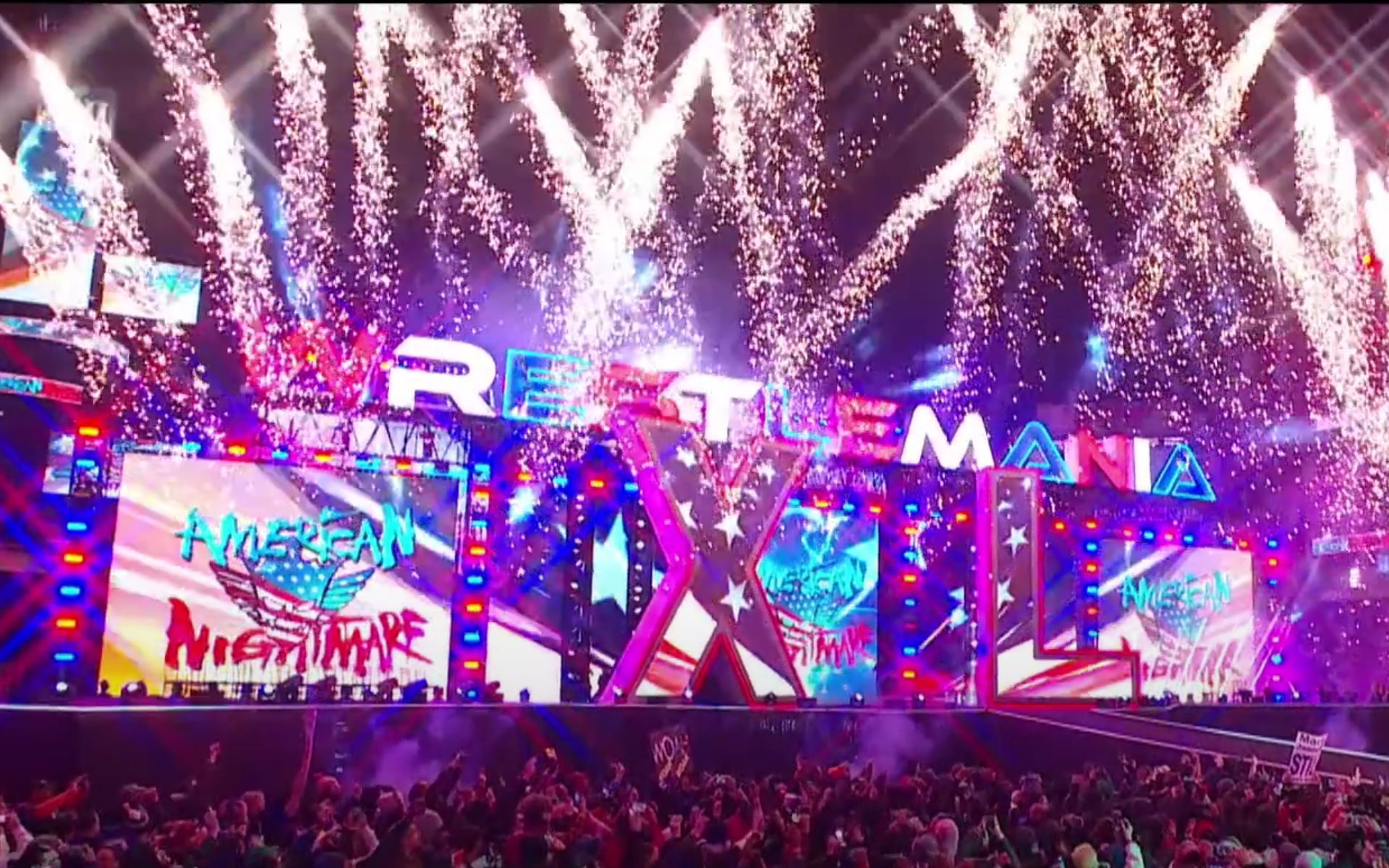 A still from WrestleMania 40 (Picture Courtesy: WWE on YouTube)