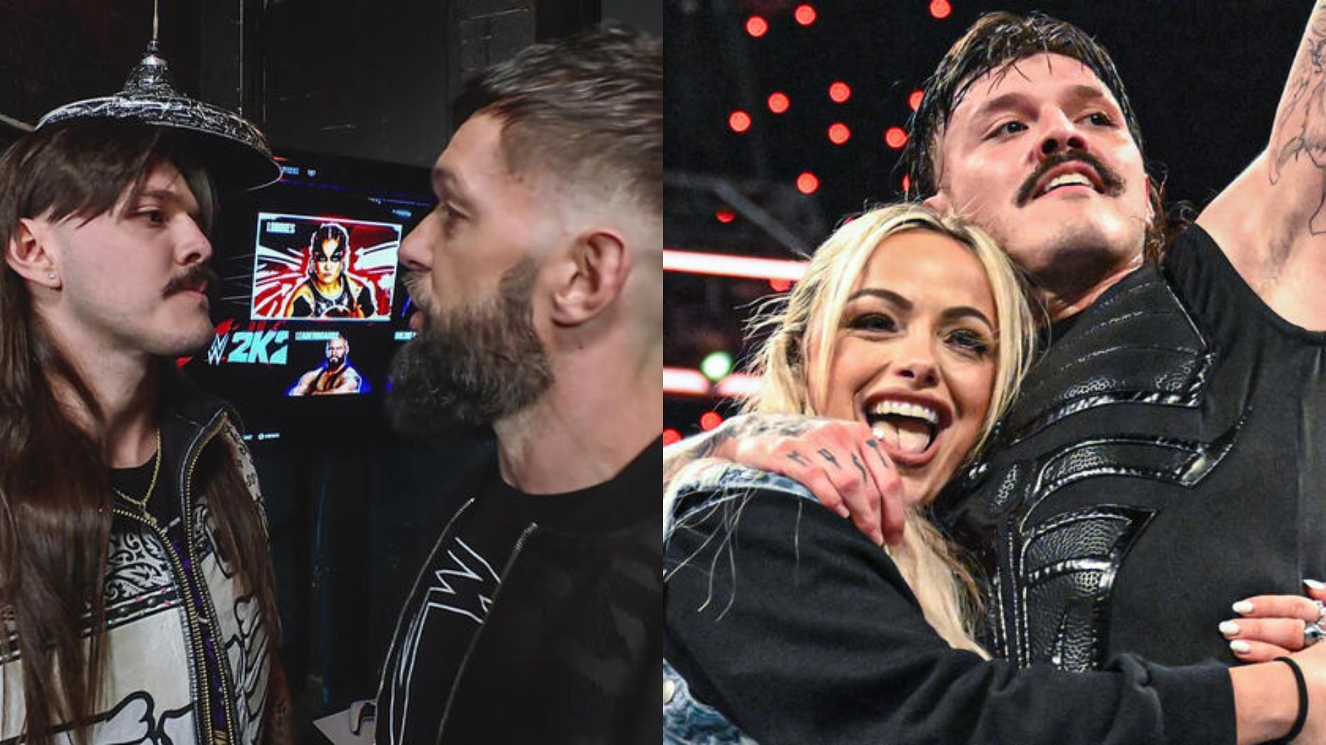 Finn Balor, Liv Morgan, and Dominik Mysterio are a part of the Judgment Day currently [Image Credits: WWE.com]