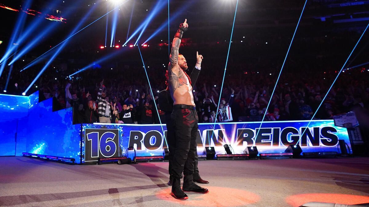 Roman Reigns at the Royal Rumble (Photo credit: WWE.com)