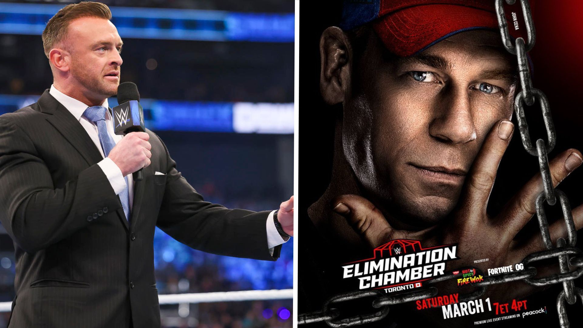 WWE Elimination Chamber will be on March 1 [Image Credits: WWE.com and WWE on X]