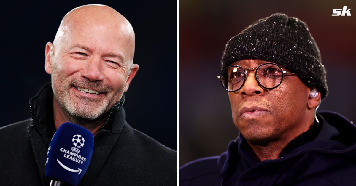 Newcastle legend Alan Shearer takes a dig at Arsenal legend Ian Wright after Carabao Cup