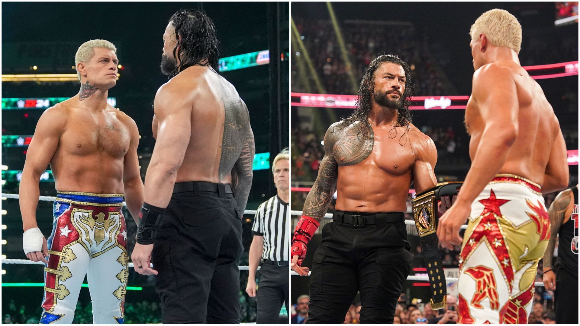 Top WWE Superstars Roman Reigns and Cody Rhodes