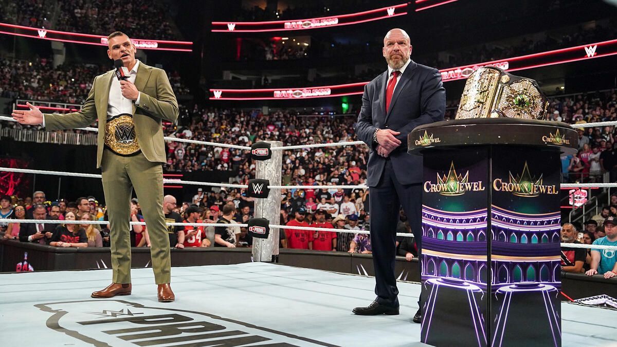 Gunther and Triple H (Photo credit: WWE.com)