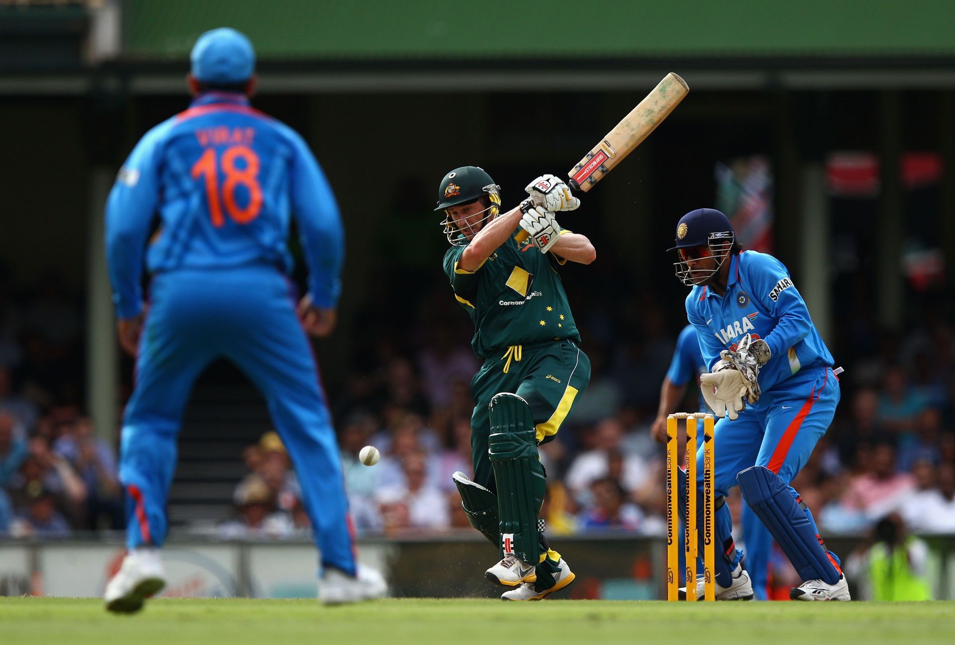 Australia v India - Tri-Series Game 10