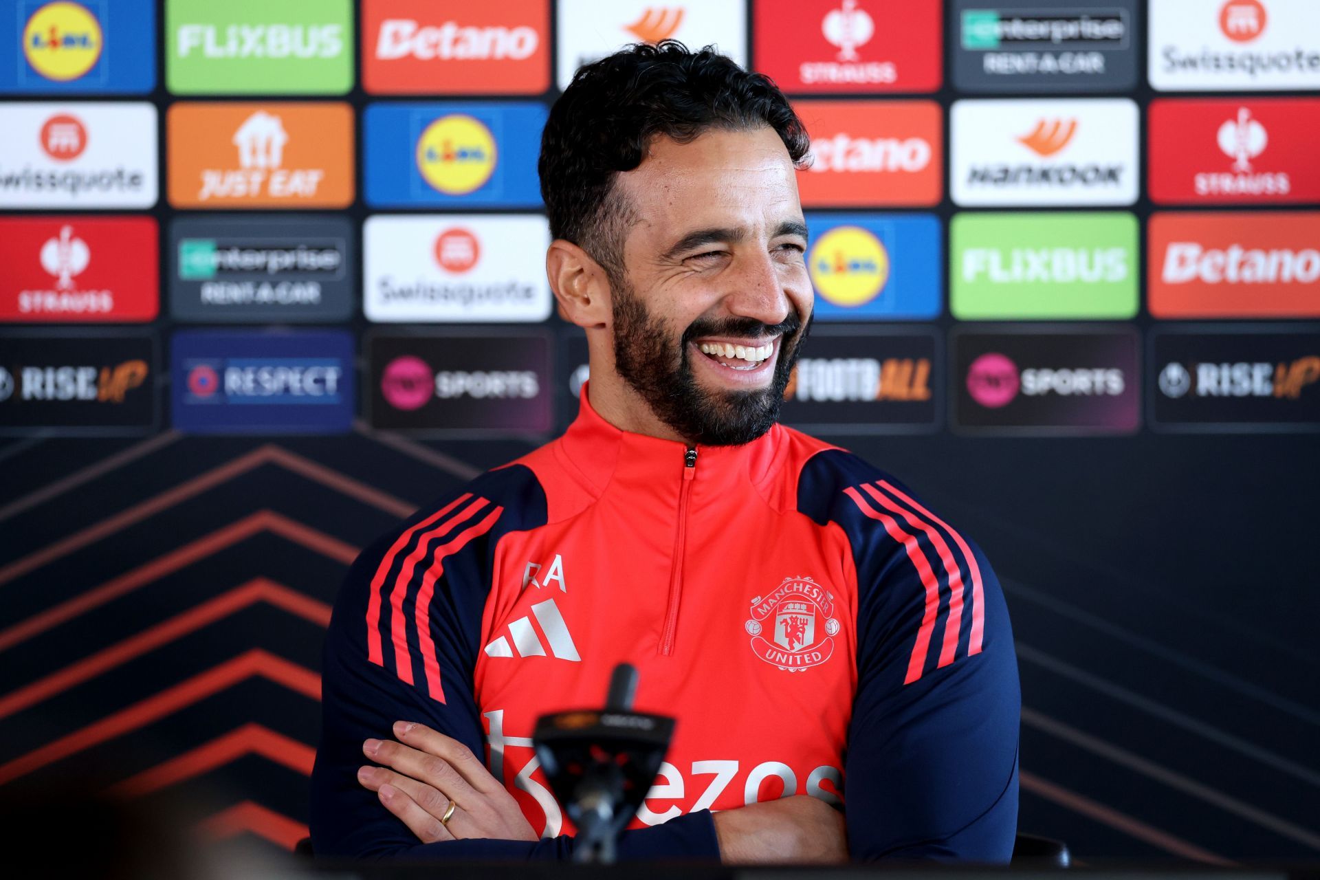 Manchester United Training Session And Press Conference - UEFA Europa League 2024/25 League Phase MD5 - Source: Getty