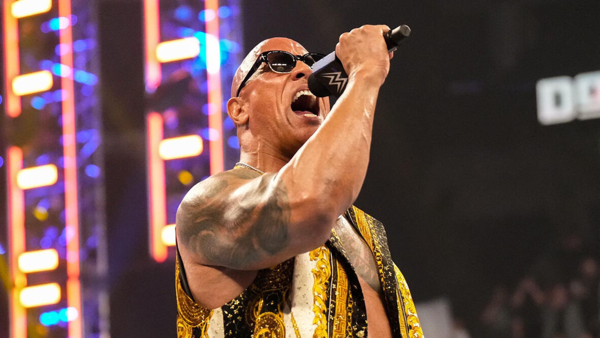 The Rock on SmackDown! [Image credit: WWE.com]