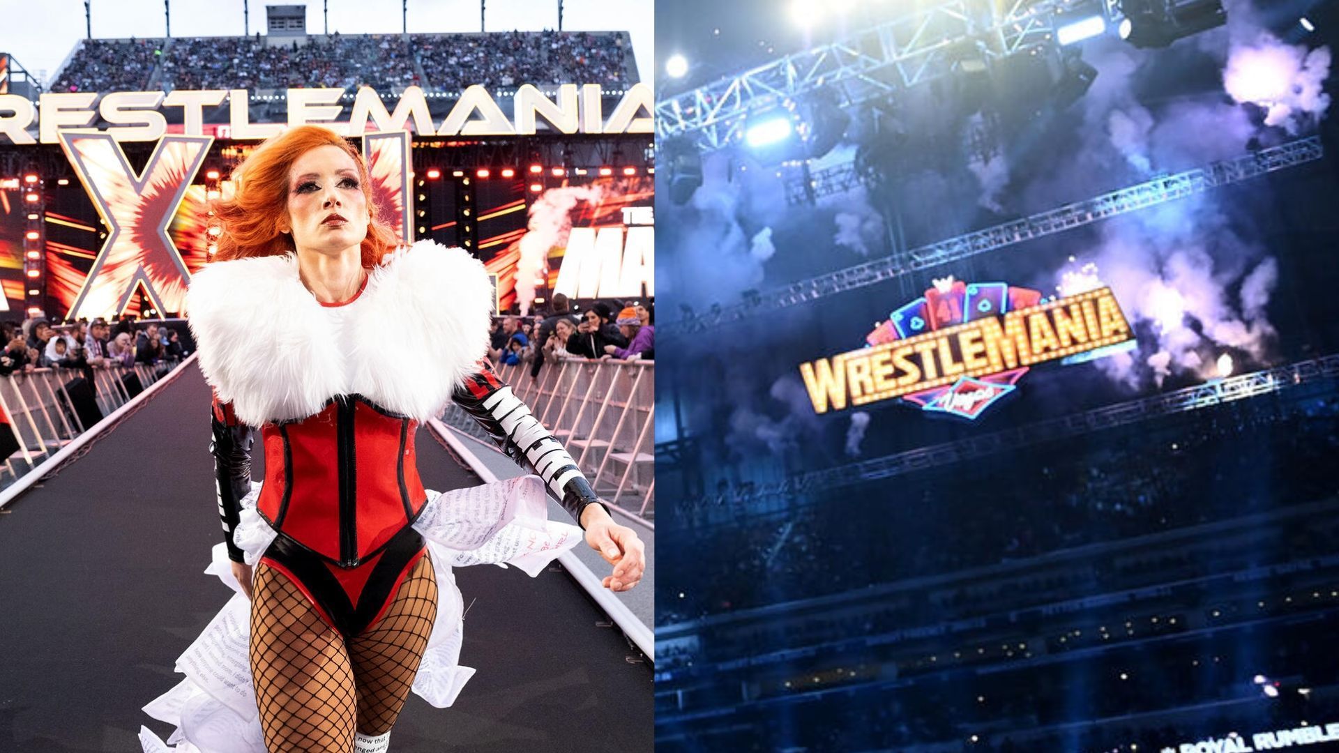 Becky Lynch at WrestleMania XL (image via WWE.com)