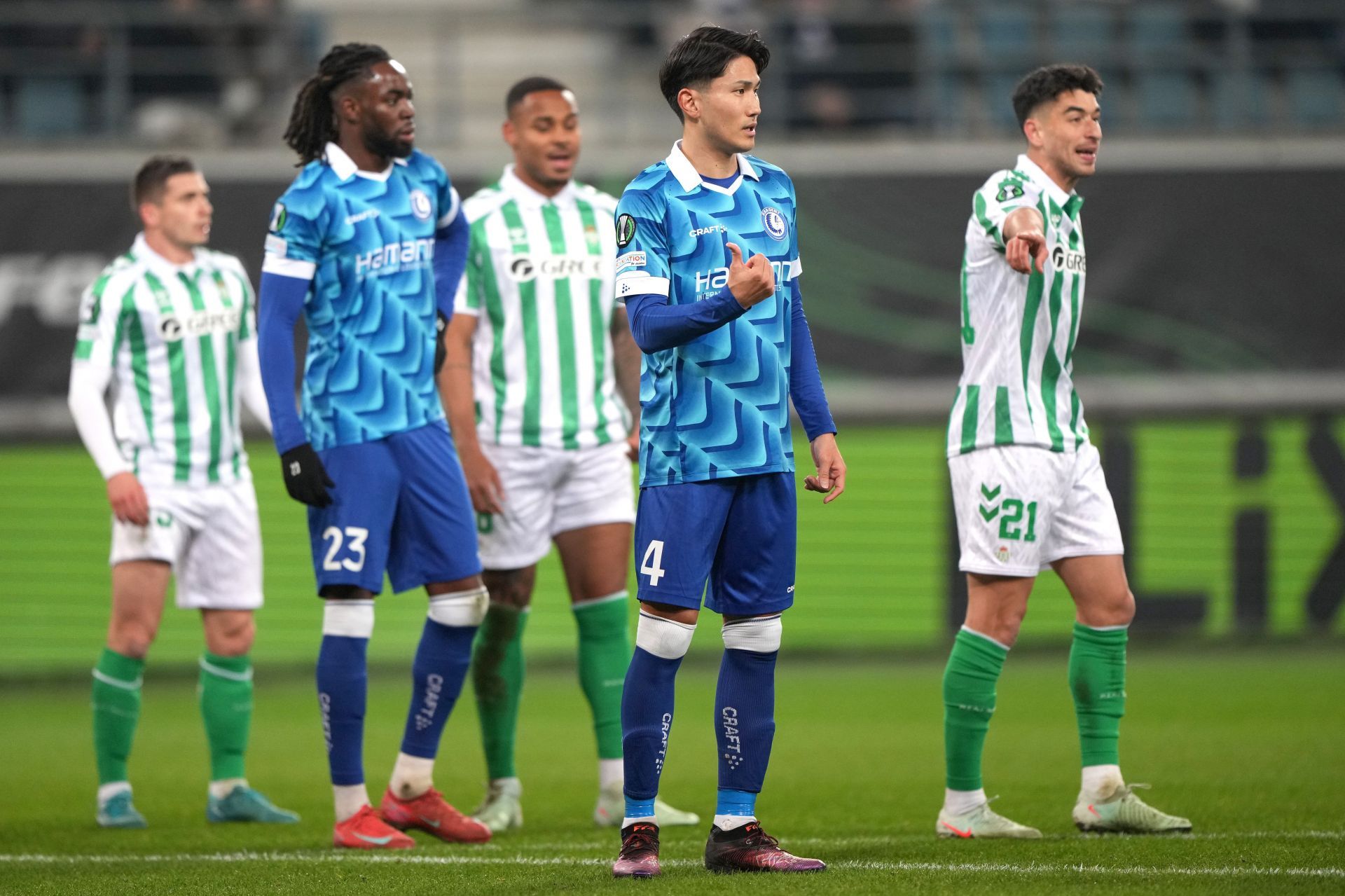 KAA Gent v Real Betis Balompie - UEFA Europa Conference League 2024/25 League Knockout Play-off First Leg - Source: Getty