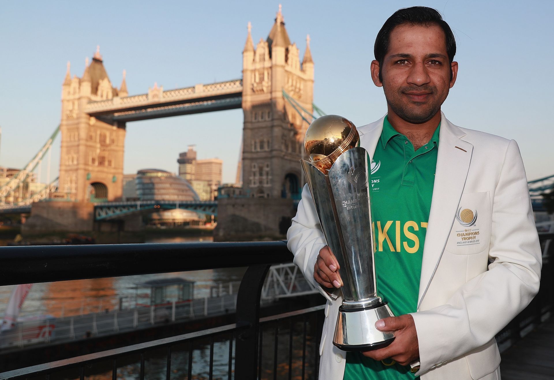 Sarfaraz inspired Pakistan to the maiden Champions Trophy title in 2017 [Credit: Getty]