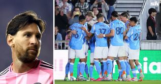 "Same same, but different" - NYCFC react on X as Mitja Ilenic mimics Cristiano Ronaldo's 'Siu' after scoring against Lionel Messi's Inter Miami