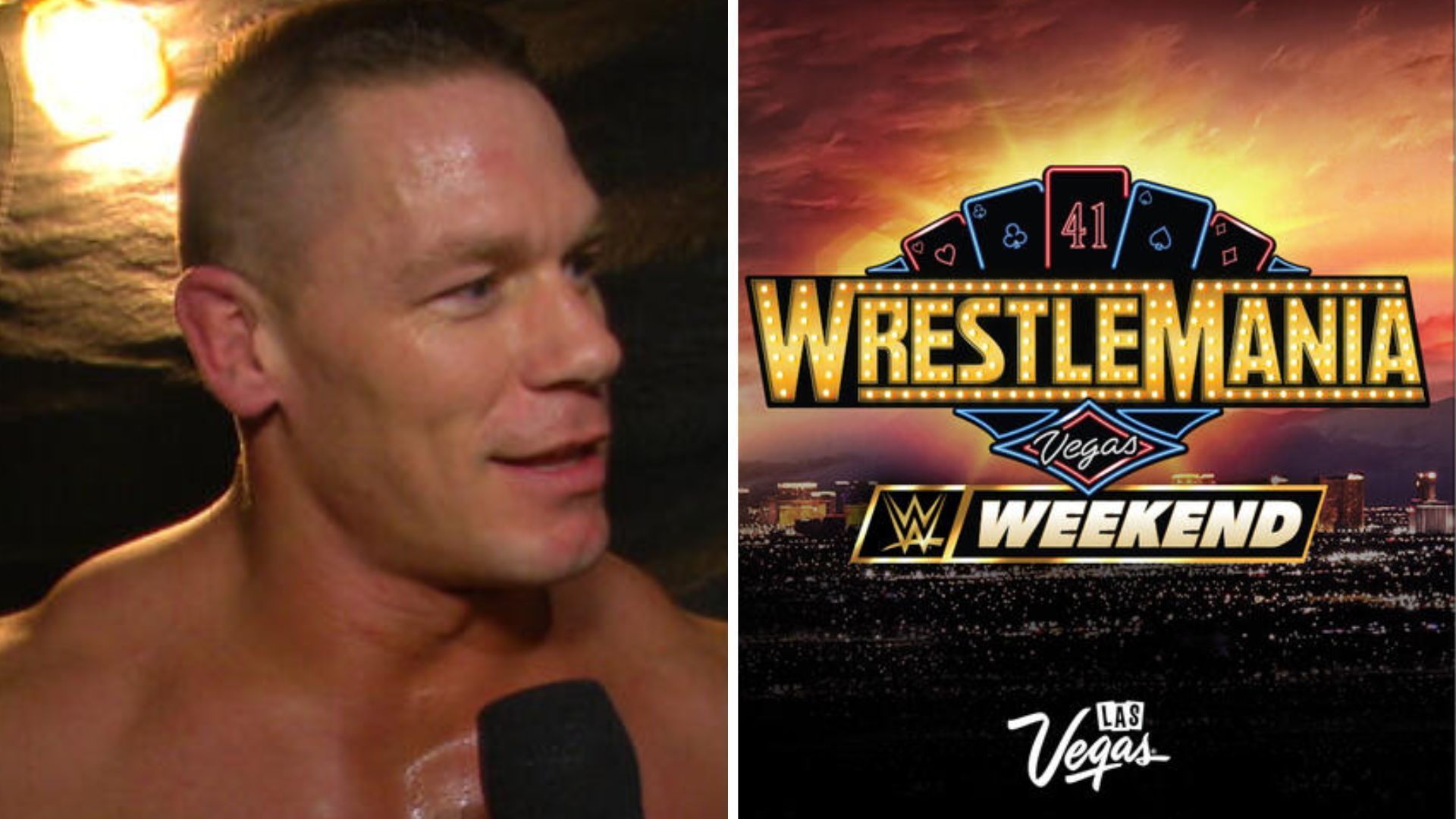 Will John Cena contend for a world title at WrestleMania 41? [Photo credits: WWE]