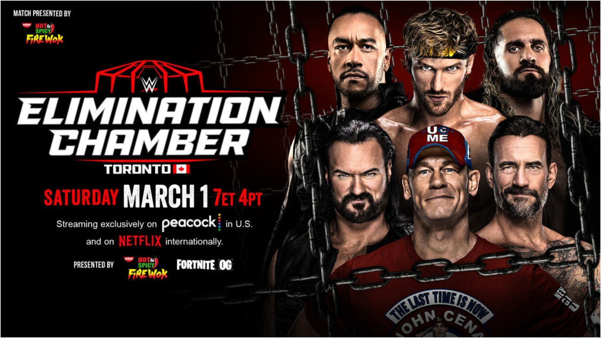 The 2025 Elimination Chamber is less than a week away. [Photo credit - WWE.com]