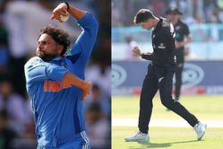 Kuldeep Yadav vs Mitchell Santner - comparing their stats after 110 ODIs