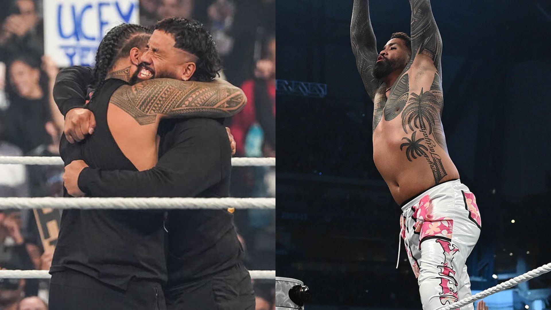 The Usos (left), Jey Uso (right) (Image Credits: WWE.com)