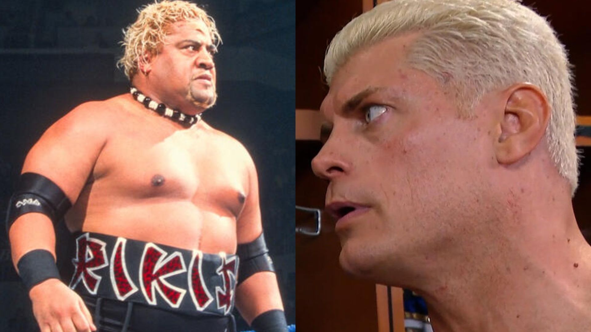 Rikishi; Cody Rhodes (Images via WWE.com)