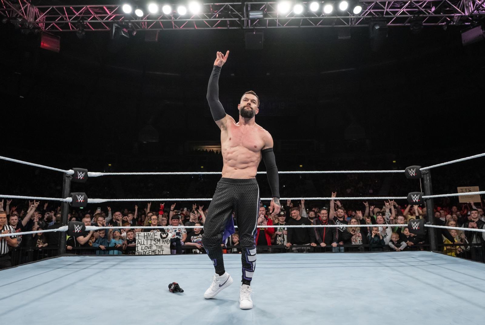 Finn Balor poses for the WWE Universe [Photo Credit: Finn Balor