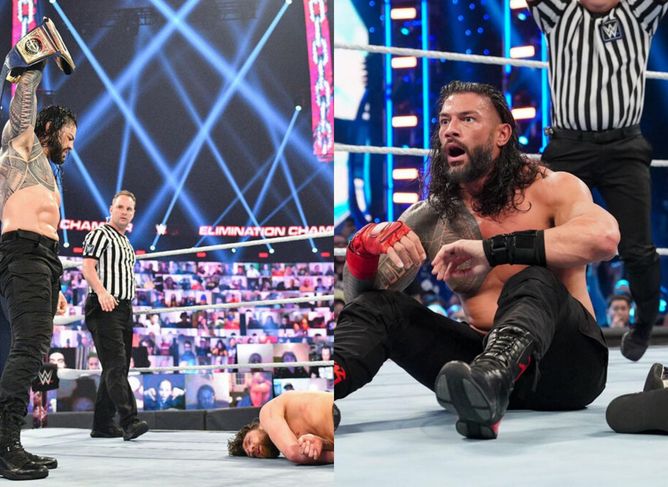 WWE Elimination Chamber में Roman Reigns द्वारा किए गए प्रदर्शन पर नज़र